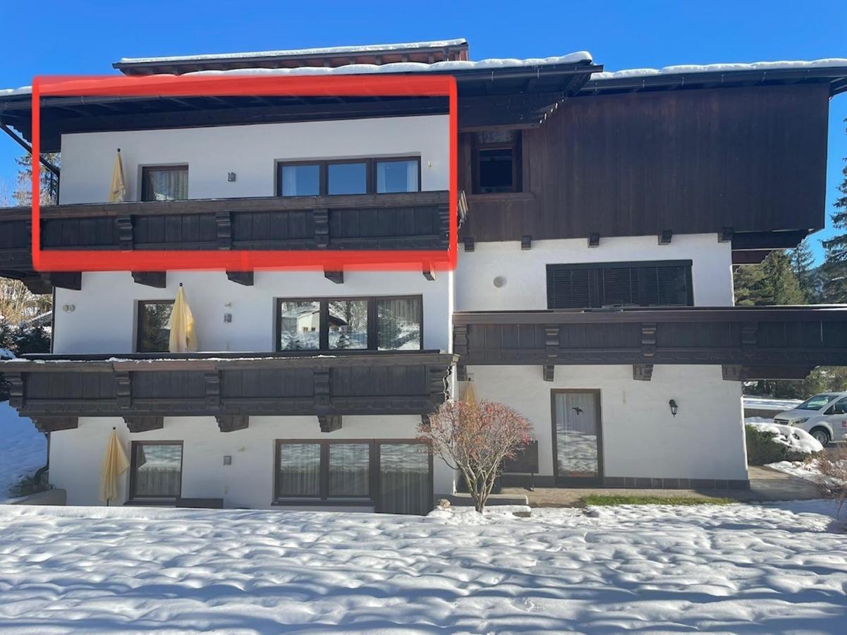 W7 Haus Ganghofer Appartement Leutasch Buitenkant foto
